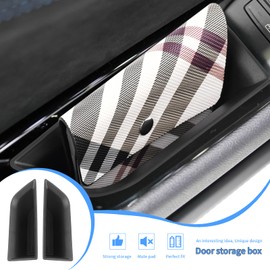 YEE PIN 2pcs For Renault Austral 2023 Front Door Accessories Storage Box Organiser Console Side Pocket Save Small Change
