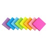 Eastern Wolf Sticky Notes 2x2 Self-Stick Notes 8 Bright Multi