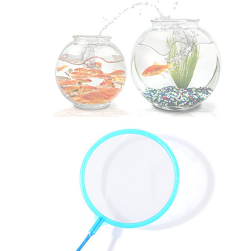 10Pcs Shrimp Nets Small Fishing Nets Aquarium Catcher Nets Plastic