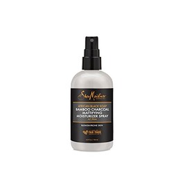 African Black Soap Bamboo Charcoal Mattifying Moisturizer Spray