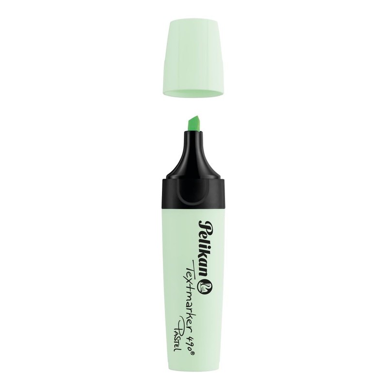 Pelikan 817349 Highlighters 490 Pastel, Meadow Green, Pack of 10