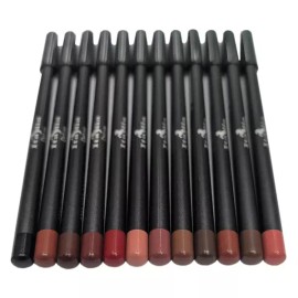 Sangpumsangseoseolmyeongchamjo 이탈리아 디럭스 프로페셔널 파인 팁 립 라이너 및 펜슬 롱래스팅 브라운 모듬 컬러 12 카운트 Italy Deluxe Professional Fine Tip Lip Liner and Pencil Long-lasting Brown Assorted Colors 12 Count