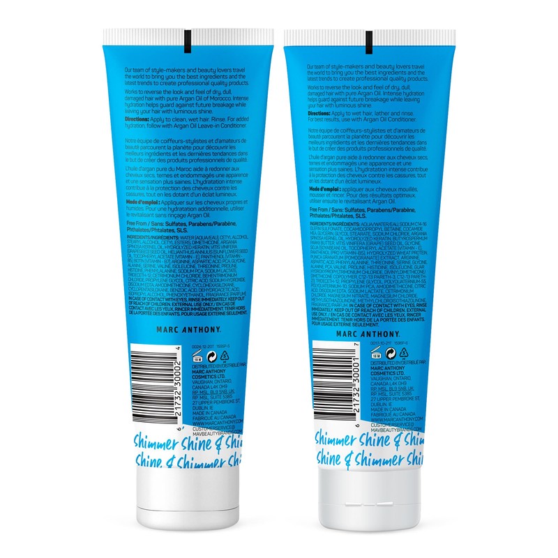Marc Anthony Argan Oil Shampoo & Conditioner - Keratin &