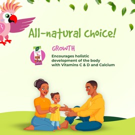 LIFE MIX Growth Fruit Punch 100% Juice 6.07 Fl. Oz - Juice Drink For Kids - Grape and Apple - Children Development - Vibrant and Delicious - 27 Count - Pack Of 27