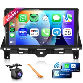 8 CORE 6G+128G Car Radio Stereo for Honda Accord 2008-2013 with Wireless CarPlay/Android Auto, 10.1 inch IPS Touch Screen Head Unit Android 13 GPS WiFi Bluetooth 32-Band DSP SWC HD Camera