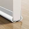 PVC Door Draft Stopper Seal – 36.61-Inch Wind, Dust &