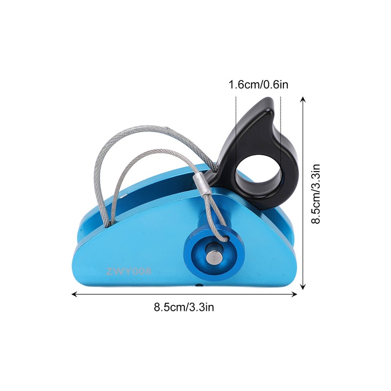 Self Locking Rope Grab Rock Climbing Rope Safety Grab for