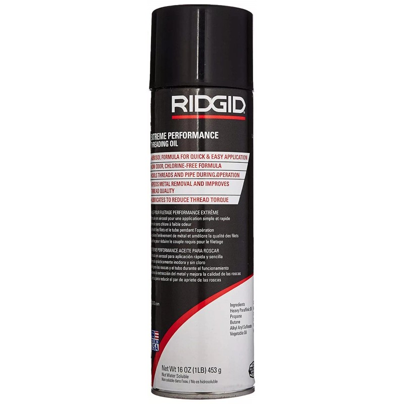 Ridgid Aerosol Thread Cutting Oil