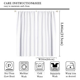 HZOHNAGO Pink Marble Curtain Rose Gold Background Blackout Print Rod Pocket Window Drapes for Bedroom Living Room 52x84in