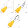 UpTuoLi 7-Pc Mini Cheese Knife Set with Forks for Charcuterie