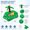 Inflatable Pool Drink Holder for Summer Parties – Rainbow Ice