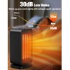 BALKO Space Heater, Portable Electric Heaters for Indoor Use with