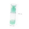 Outanaya 3pcs Vacuum Lotion Bottle Travel Containers for Cosmetics Shampoo