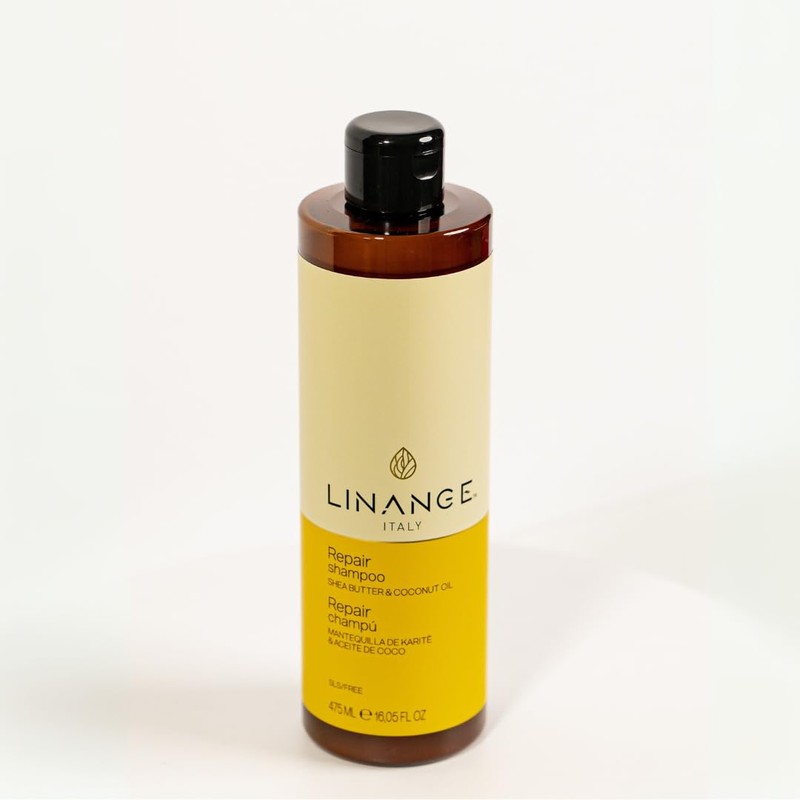 LINANGE Repair Shampoo with Shea Butter, Coconut Oil (16.05 oz.)