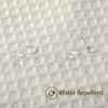 Waffle Weave Shower Curtain with Stainless Steel Hooks - 230