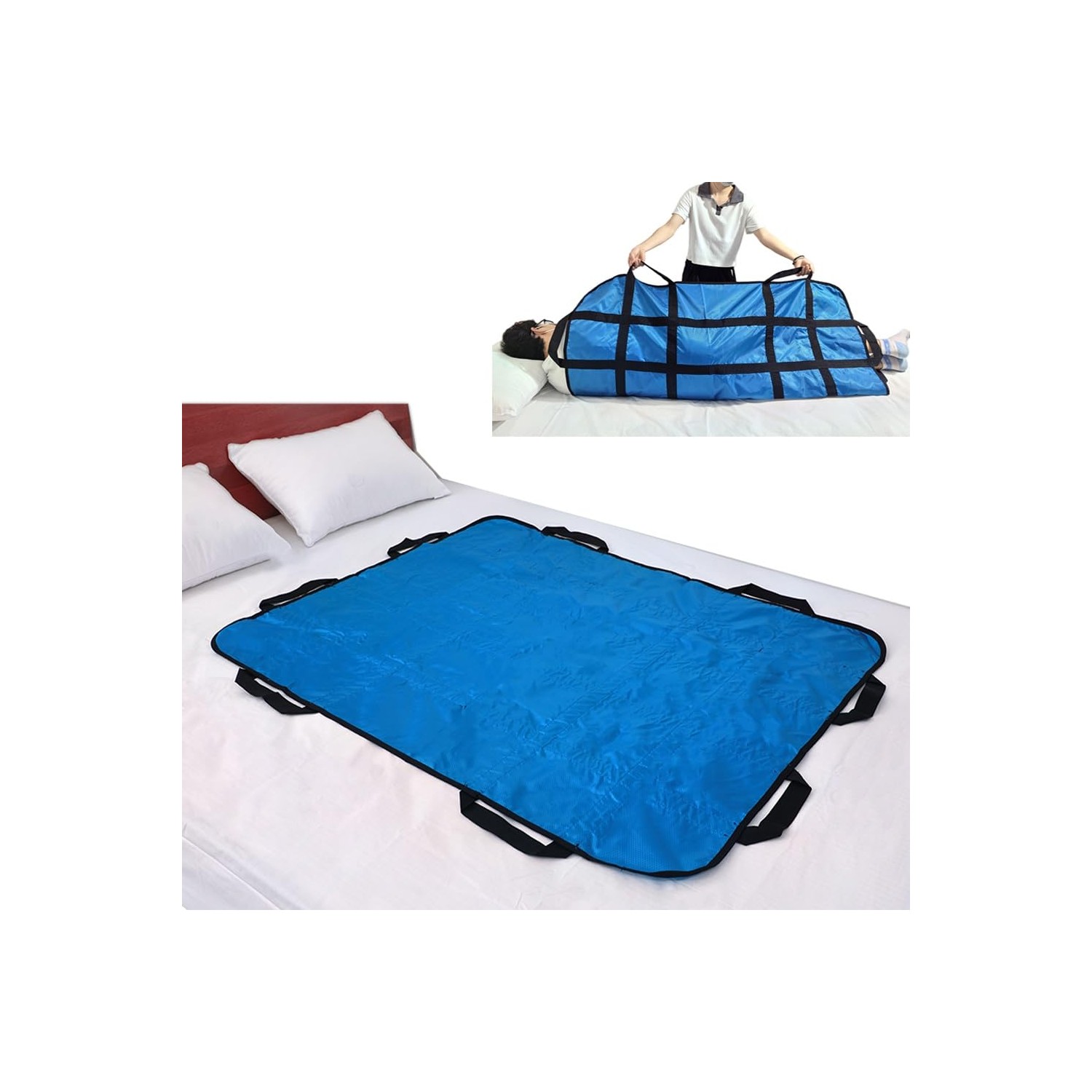 Positioning Bed Pad with Handles,48