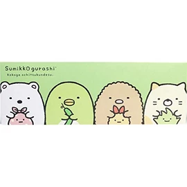 Sumikko Gurashi Fluffy Green Tissue Box, 300 Sheets (150 Pairs)