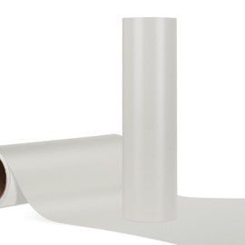 WRAPXPERT Gray Permanent Vinyl,12" x10ft Light Grey Vinyl Roll,Matte Grey Permanent for Home Made and DIY Art Decor Wall Sticker, Light Gray