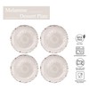 Supreme Housewares Gourmet Art - Plato de melamina (4 piezas,