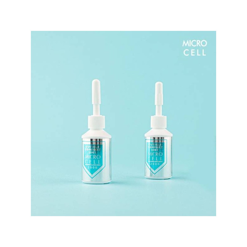 Microcell 마이크로셀 네일 2in1 큐티클 영양제 15ml 건조한 큐티클 영양