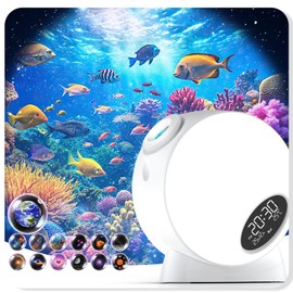 Syslux Galaxy Projector, Planetarium Star Projector,Bedroom Night Light,Rotatable Nebula Projector lamp,4K Replaceable 13 HD Galaxy Discs,for Kids Adults Bedroom Decor Birthday