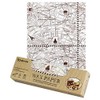 Pastreet WP3200-50 Wax Paper, M (Paris Map), 50 Sheets, Sheet