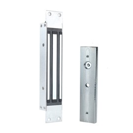 AOAMZ 180 kg/350 lbs Electric Magnetic Lock DC12 V Integrated Installation Electromagnetic Lock Waterproof NC Fail Safe for Access Control System Wood/Metal/Glass Door