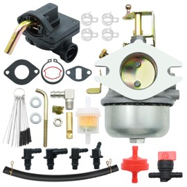 laffoonparts 4505355 Carburetor Kit, Replacement for Kohler K341 K321 14HP 16HP Engines, Replacement for Club Cadet 1600 1650, Replacement for John Deer Tractor 300 312 314 316 Carb