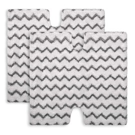 Flammi Steam Mop Pad for Shark Genius Lift-Away Pro S5003D S5002Q S5003A S6001W S6001WM S6002 S6002C S6003D S6003 S3973 S3973D S3973WM Washable Reusable Replacement Mop Head