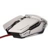 Gaming Mouse Ergonomic Design 4 DPI Adjustable Breathing RBG Backlit