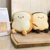 ZITUZY Toast Bread Cuddly Toy, 18 cm Toast Bread Cushion,