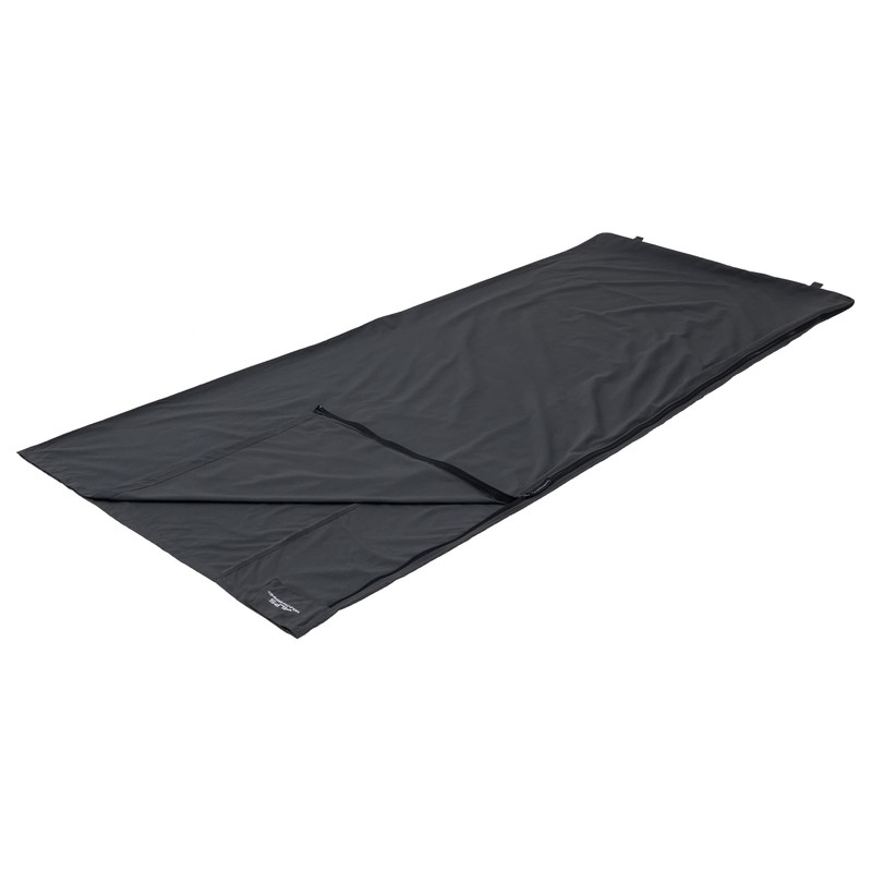 ALPS Mountaineering Brushed Polyester Rectangle Sleeping Bag Liner - Charcoal