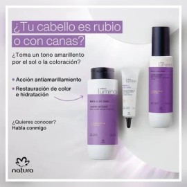 Shampoo Matizador Lumina Natura