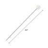 Coufce 100 pcs Corsage Boutonniere Pins, Round Head Straight Pins