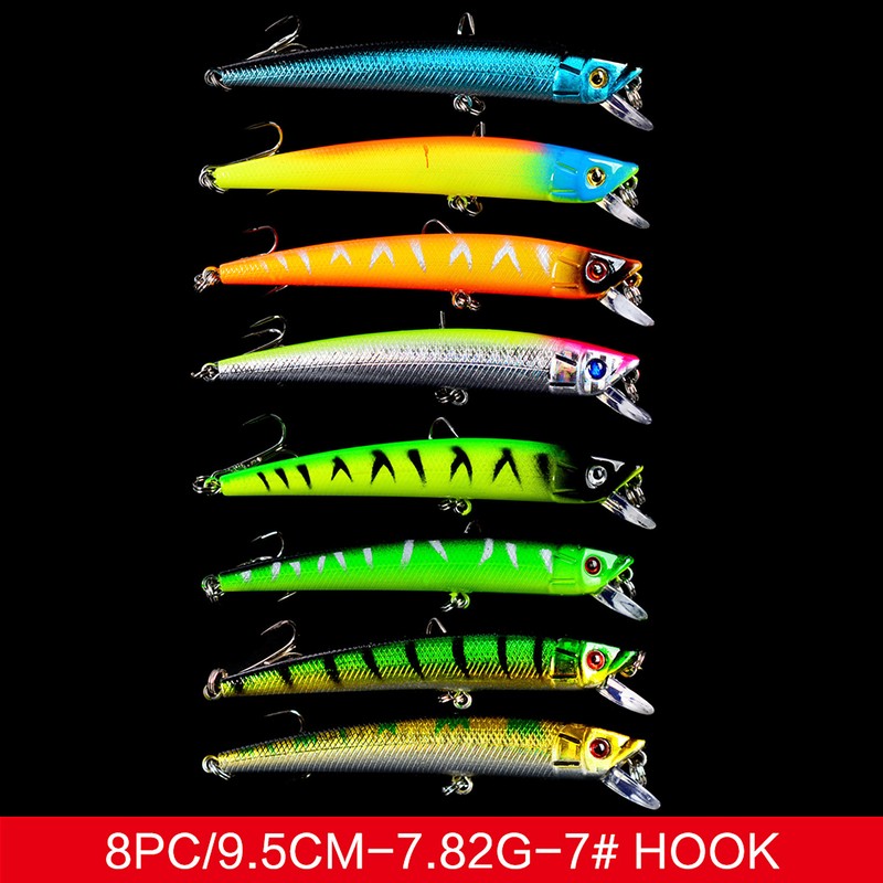 Fishing Lures Set Artificial Hard Bait Bionic Fishing Lure Minnow