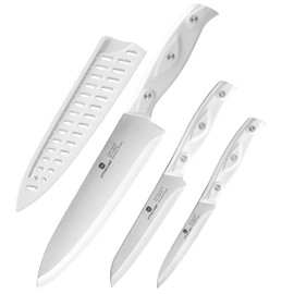 3PCS Chef Knife, Ultra Sharp Kitchen Knife, High Carbon Stainless Steel Chef knife set