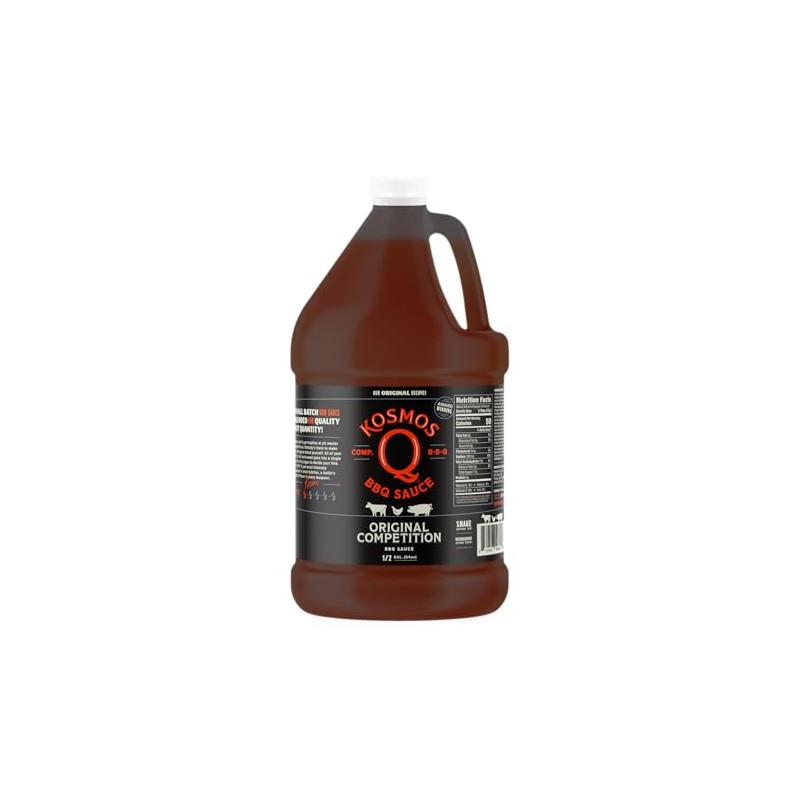 Kosmos Q Original Competition BBQ Sauce, Sweet and Smoky Barbecue