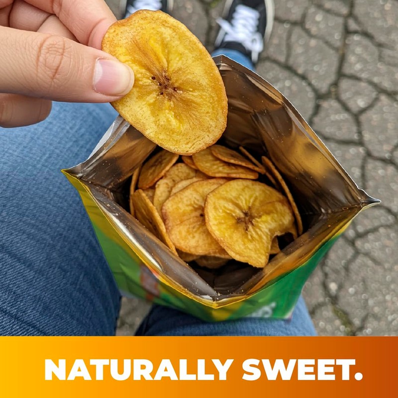 Gembos Sweet Maduritos Plantain Chips - Deliciously Sweet Plantains Snack,