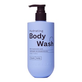 frank body Hydrating Body Wash | Vegan & Cruelty Free | Made with Hyaluronic Acid, Glycerin and Aloe Vera to Hydrate, Plump and Cleanse | Cucumber and Waterlily Scent (360mL / 12.17 fl oz)