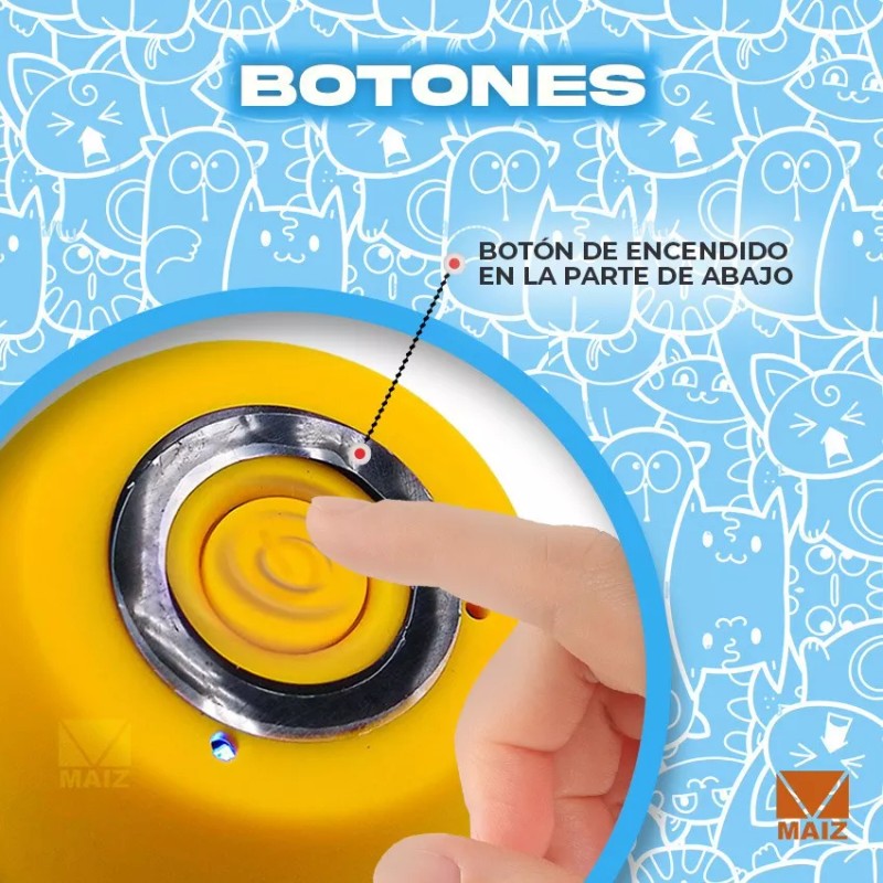 Maíz 5pzs Mini Bocina Animalito Bluetooth Portatil Recargable