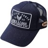 Avilex U.S Navy Military Patch 6 Panel Mesh Cap, Hat,