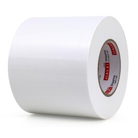 JIALAI HOME 5 inch Wide Duct Tape, Industrial Grade White 5 inches x 55 Yards (164 ft), 9 Mil Heavy-Duty, Waterproof, Strong, Flexible, No Residue, for Crafts & Home Improvement