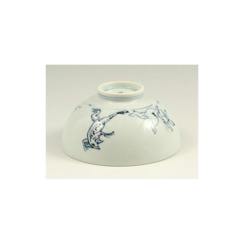 有田 Hasami 洸 琳窯 High 山寺 (choju-giga) Pairs Rice Bowl