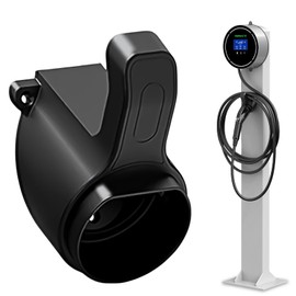 Type 2 Wall Mount, Wallbox Cable Holder for EV Charging Cable, Type 2 Charging Cable Holder, Wallbox Charging Station for EV Charger, Charger Holder