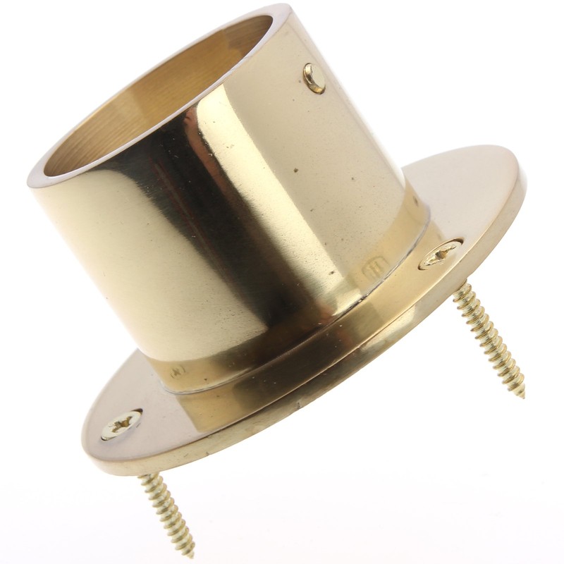 Decking Rope Post Fitting-Rope Cup End Brass Upto 24mm