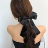 Ribbon Bow Hair Clips with Long Tail Hair Bow Clips