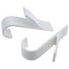6 Pieces Bath Hook Holder Plastic Heated Towel Rail Radiator