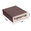 STEBRUAM 5 Pieces Sanding Sponges,Coarse and Fine Sanding Blocks -120