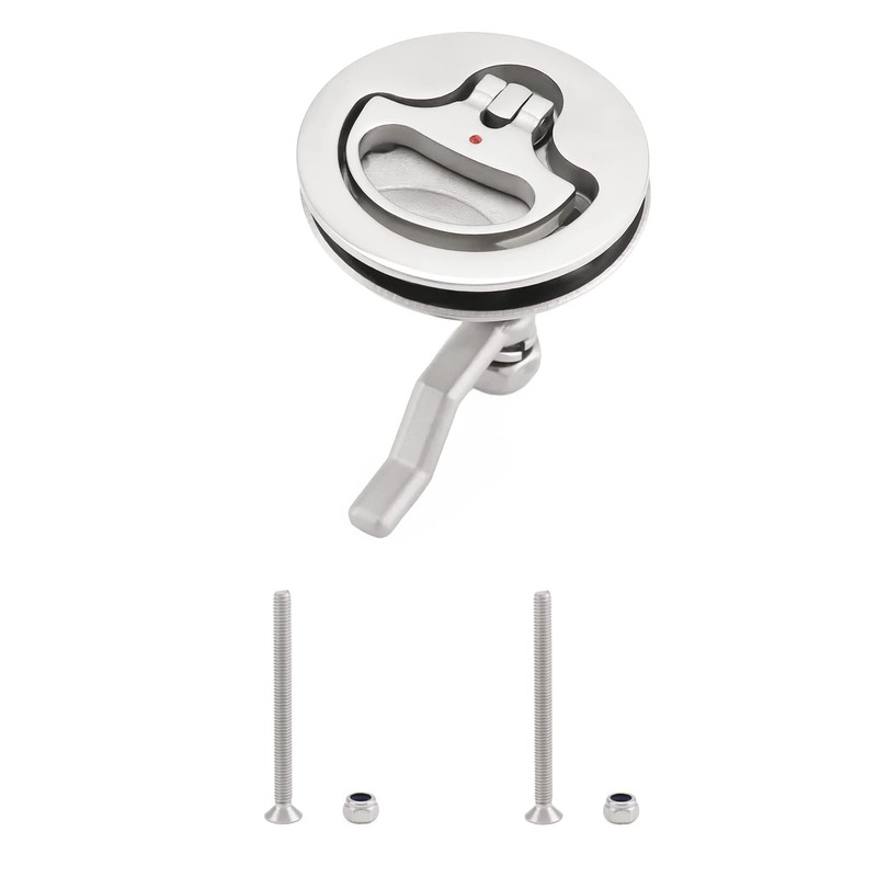 QWORK Boat Cam Latch, Marine 316 Stainless Steel Marine Hatch