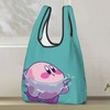 HTSW Stylish Eco Bag, Kirby Star, Cute, Foldable, Handbag, Compact,